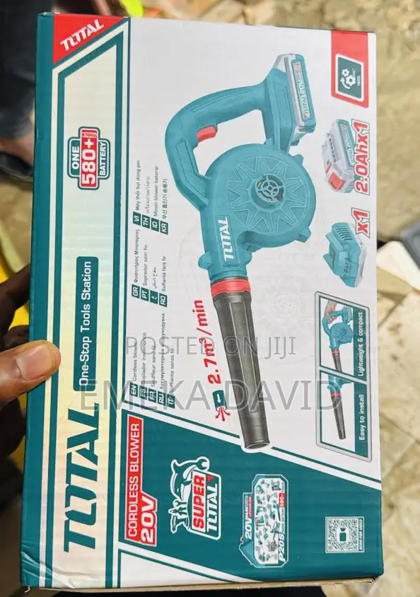 TOTAL 20V Cordless Blower.