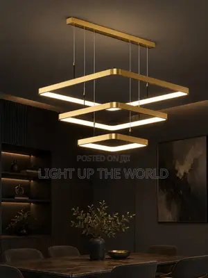 3 Steps Square Led Light