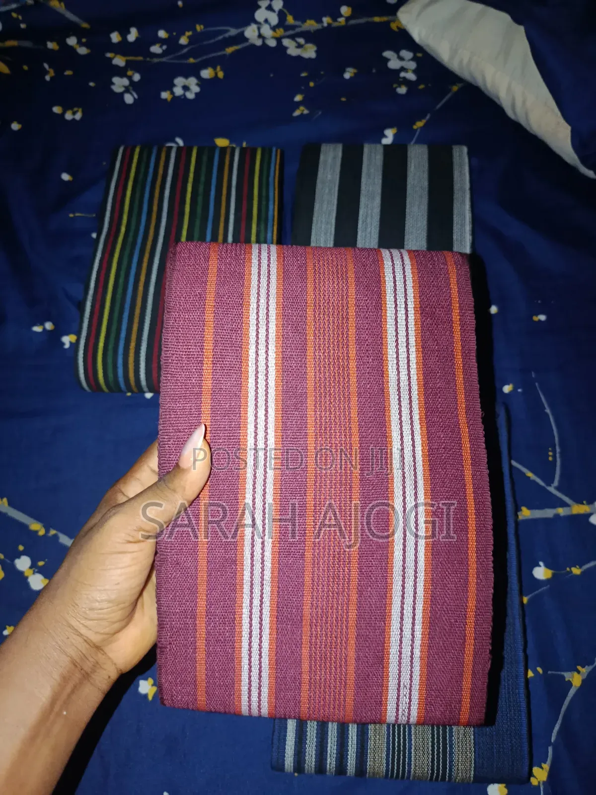 Cotton Aso Oke Fabrics