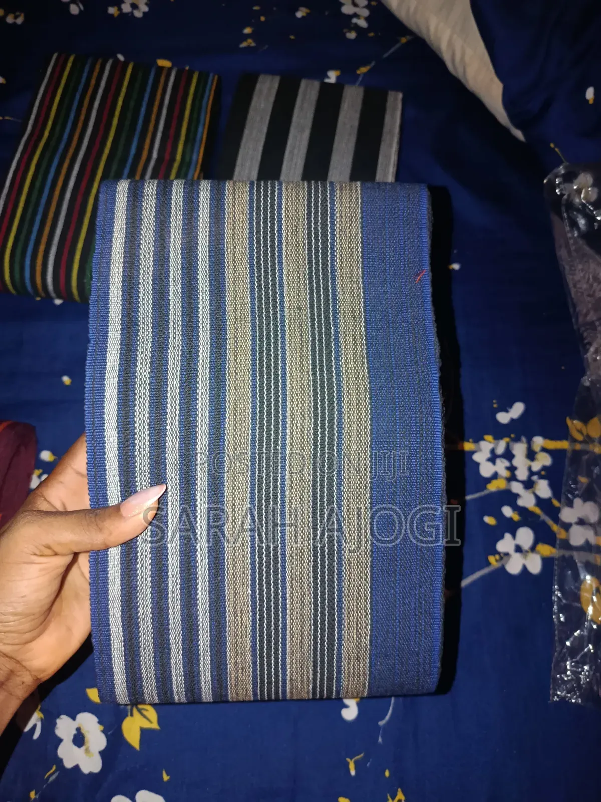 Cotton Aso Oke Fabrics