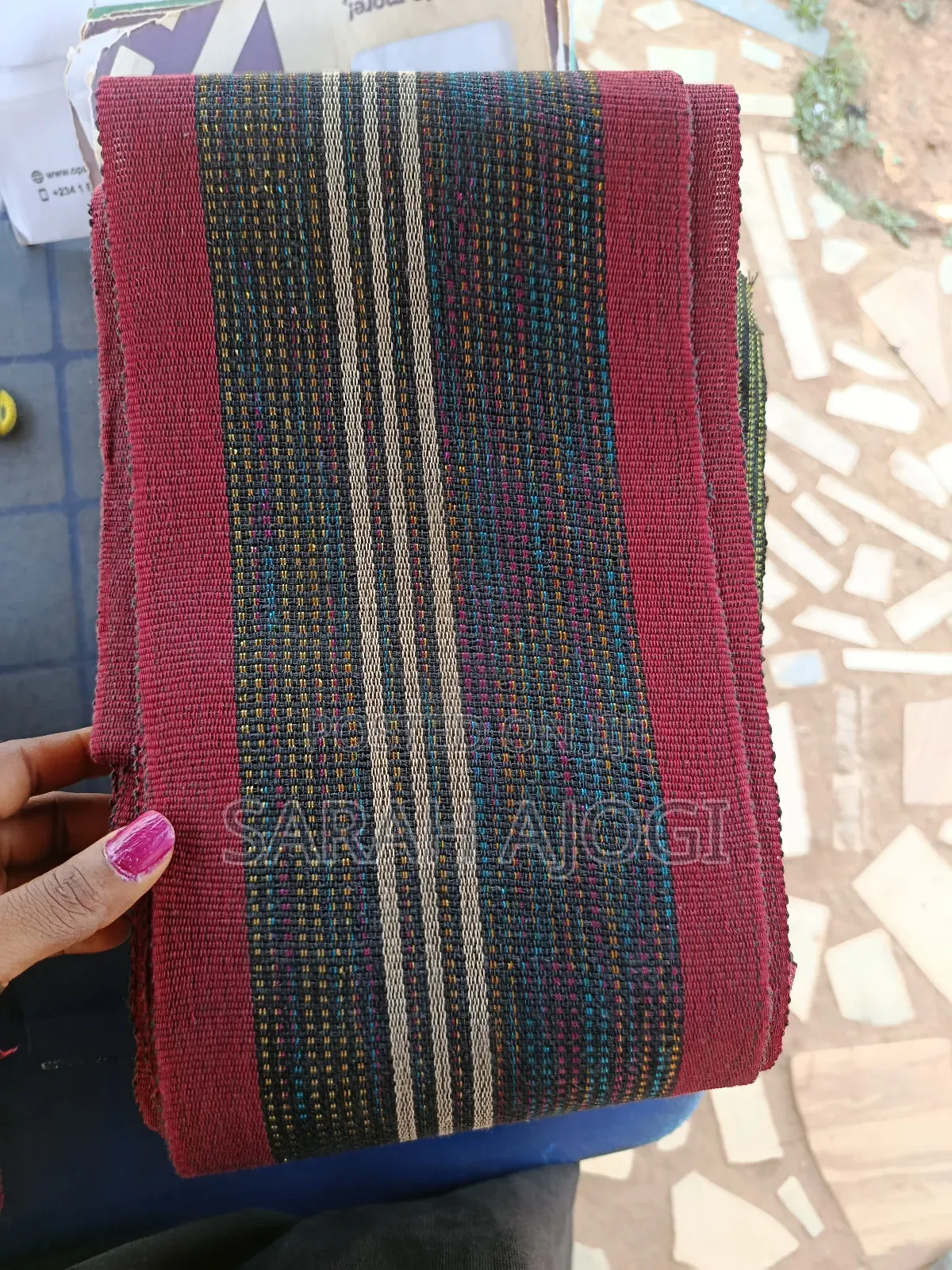 Cotton Aso Oke Fabrics