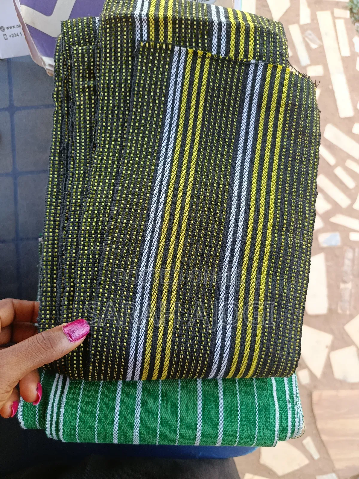 Cotton Aso Oke Fabrics