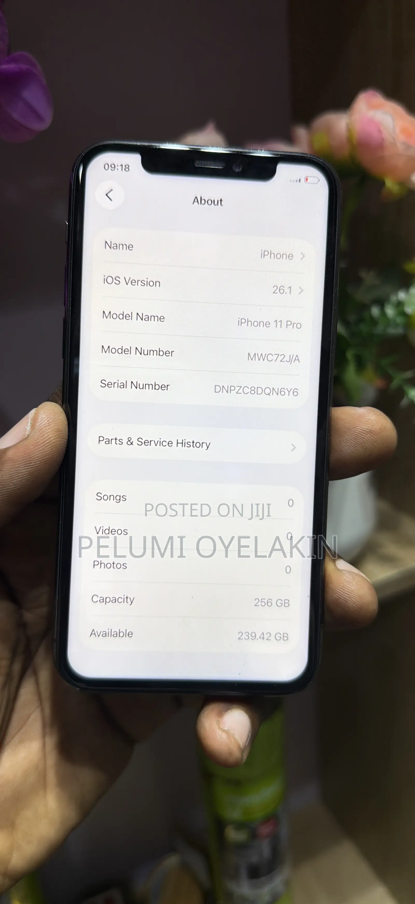 Apple iPhone 11 Pro 256 GB Black
