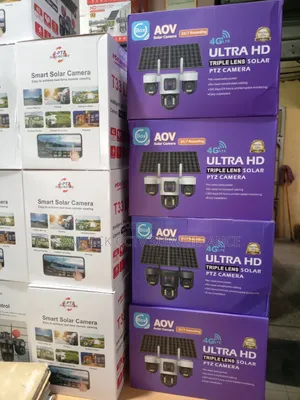 Triple Lens Ubox Solar Camera