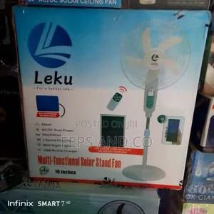 Solar Standing Fan