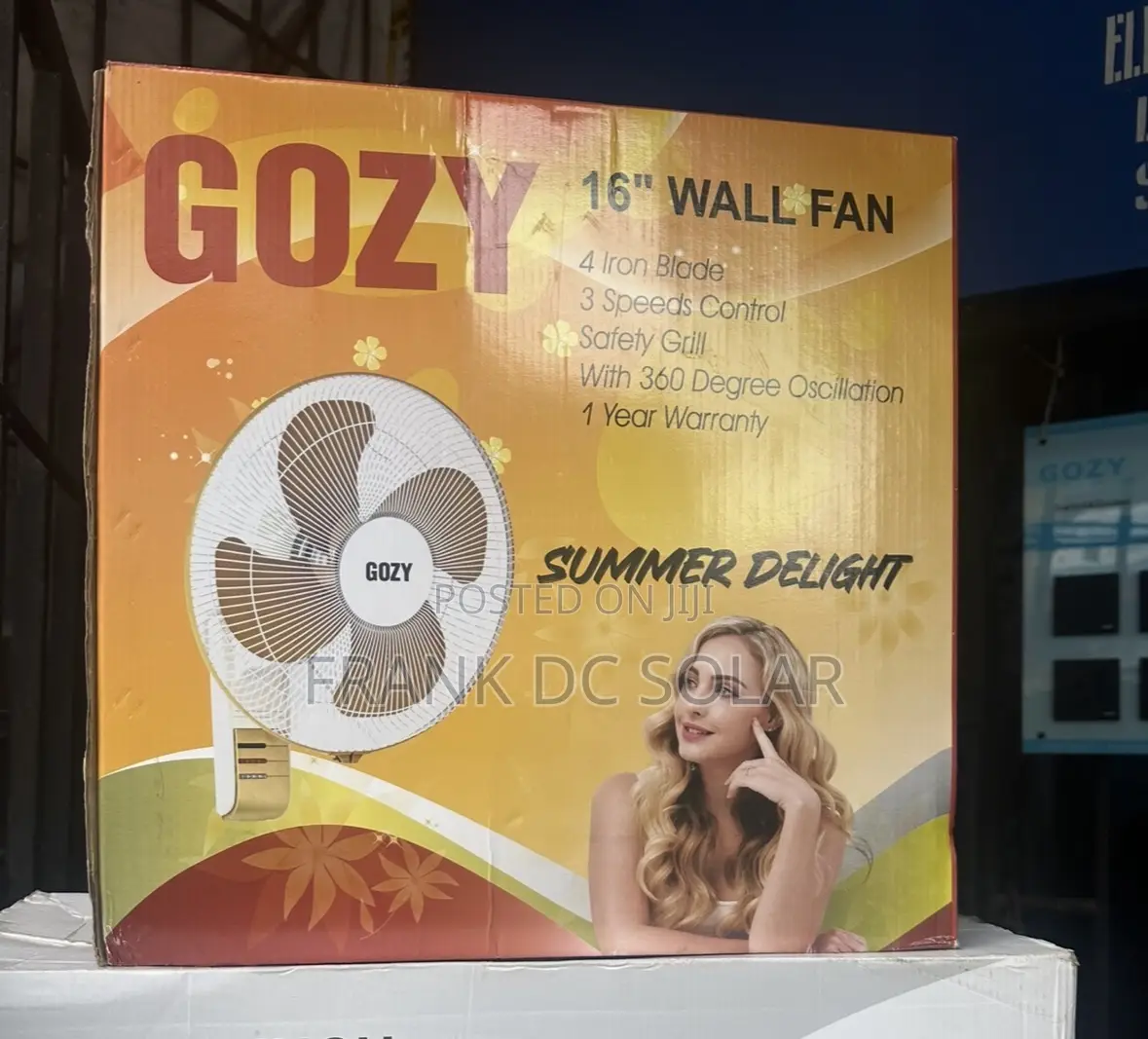 GOZY 16” Wall Fan