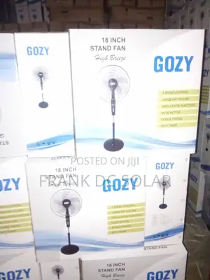 Gozy 18 Inch Stand Fan High Breeze