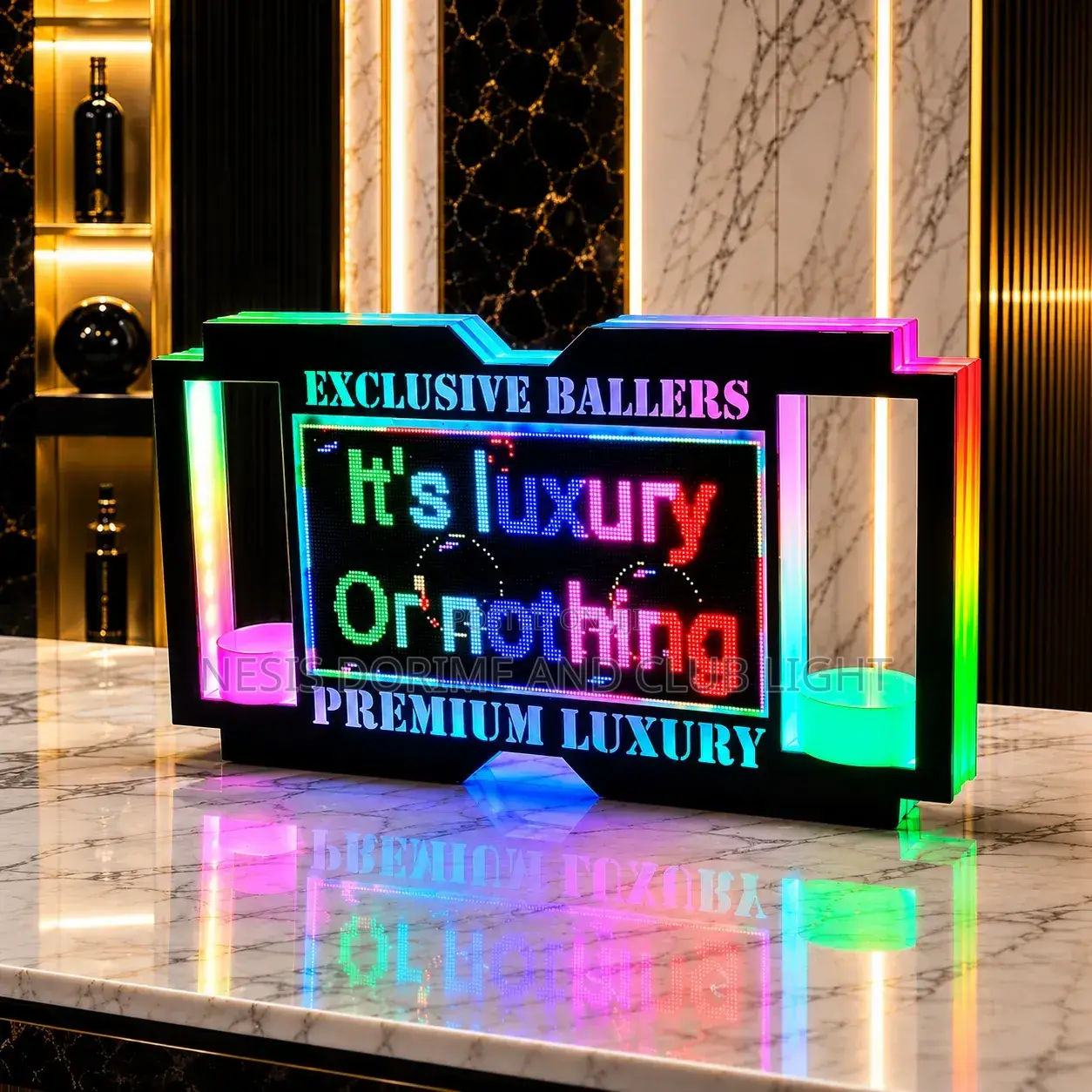 2 Bottles Customized Digital Display Board/Dorime Board/ Ballers Alert