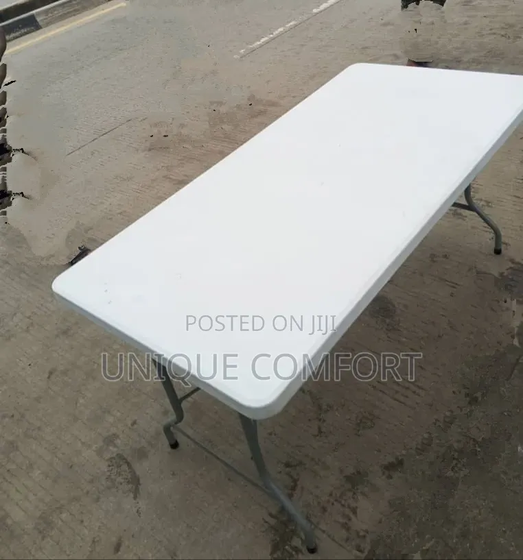 5 Ft Imported Rectangular Outdoor Foldable Plastic Table