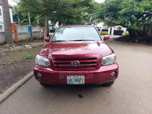 Toyota Highlander 2006 Burgundy