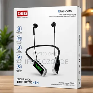 C Idea Bluetooth Digital Led Neck Headset
