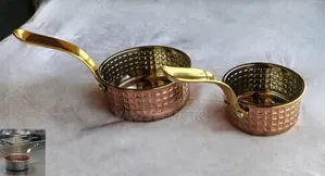Long Handle Copper Sauce Pans