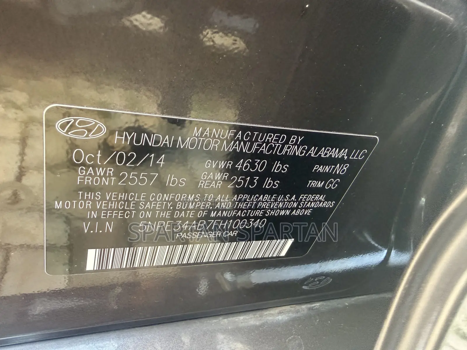 Hyundai Sonata 2015 Brown
