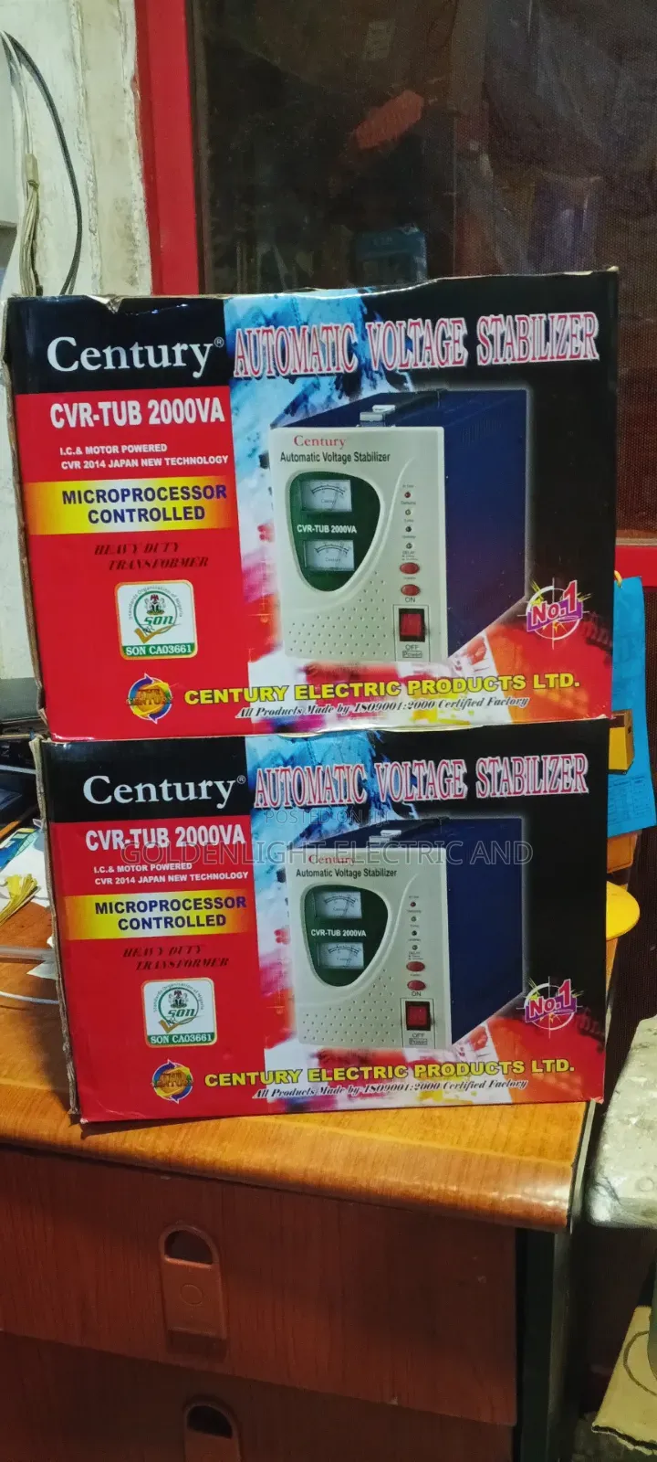 Century CVR-TUB 2000VA Automatic Voltage Stabilizer