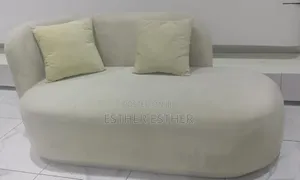 L- Shaped Curved Sofa