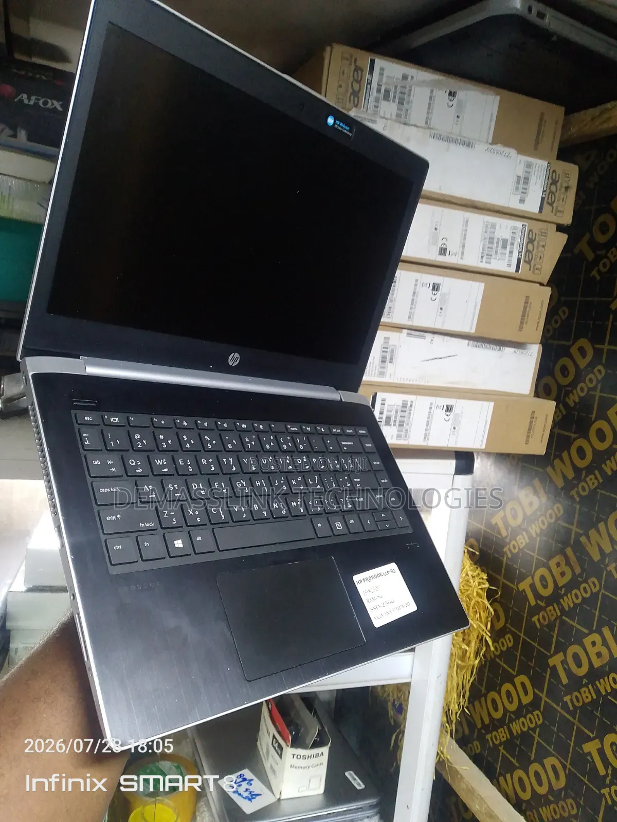 Laptop HP ProBook 440 G5 8GB Intel Core i5 SSD 256GB
