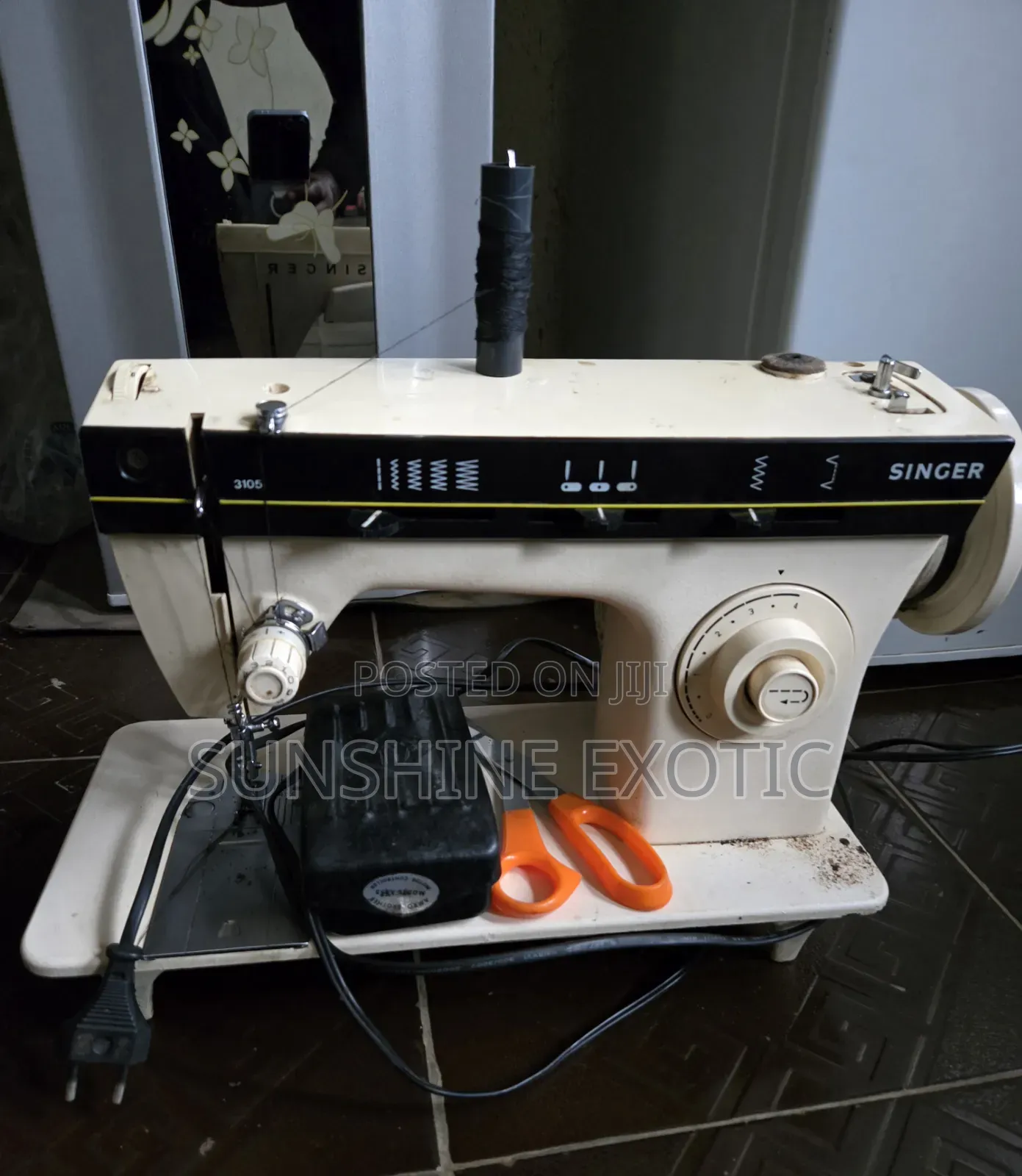 German Sewing Machine Head