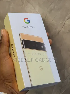 New Google Pixel 6 Pro 128 GB Yellow