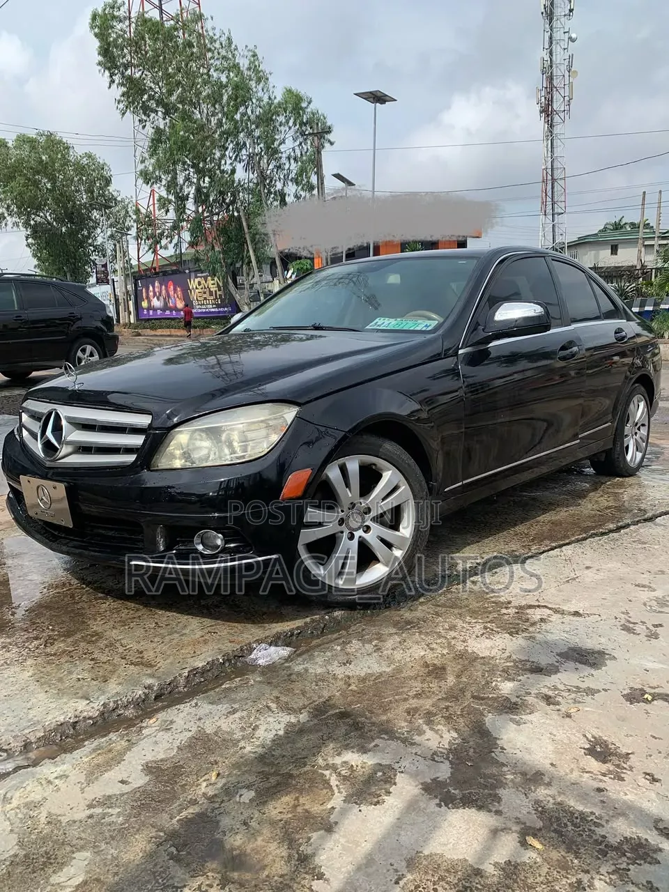 Mercedes-Benz C300 2008 Black
