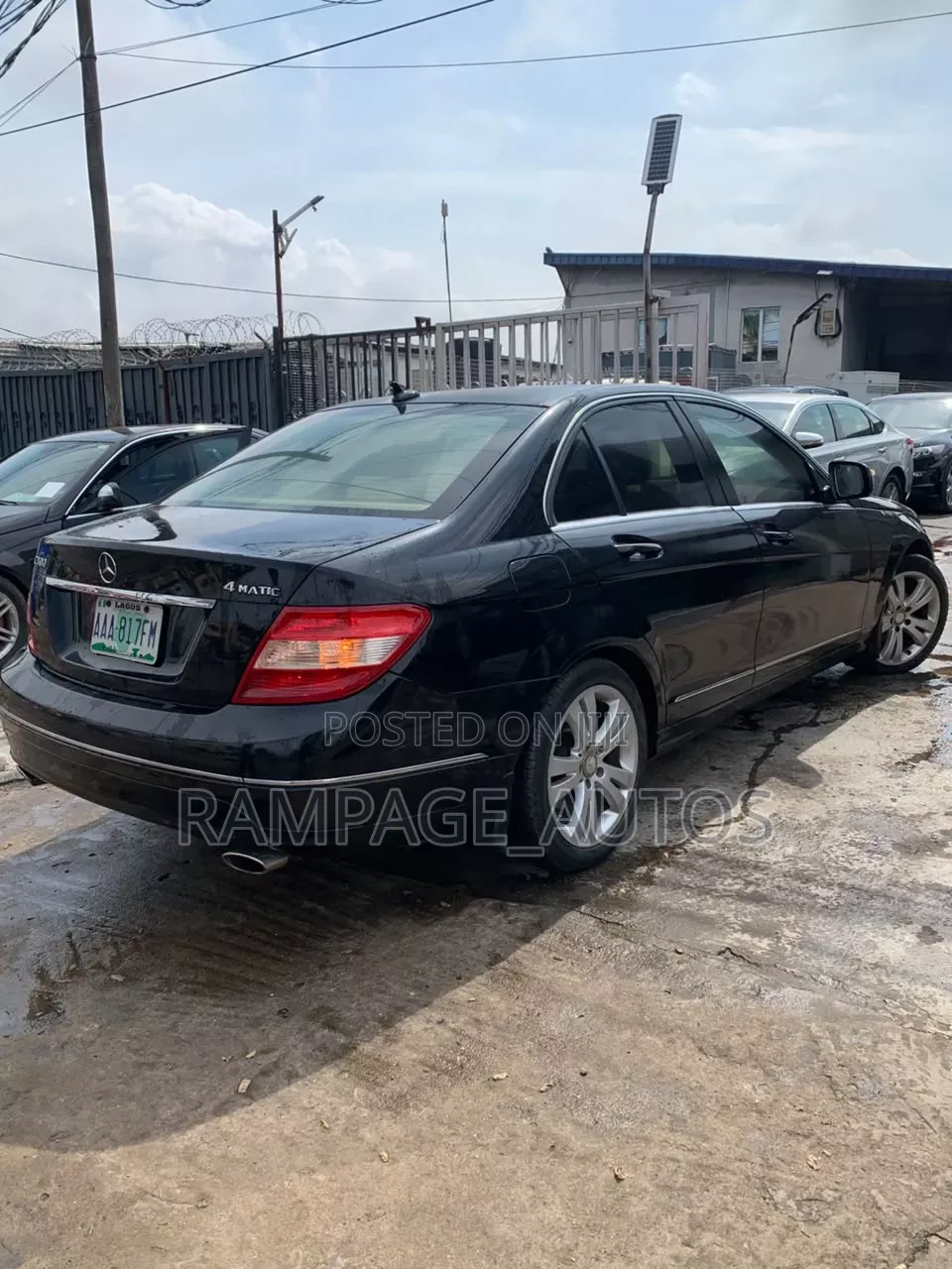 Mercedes-Benz C300 2008 Black