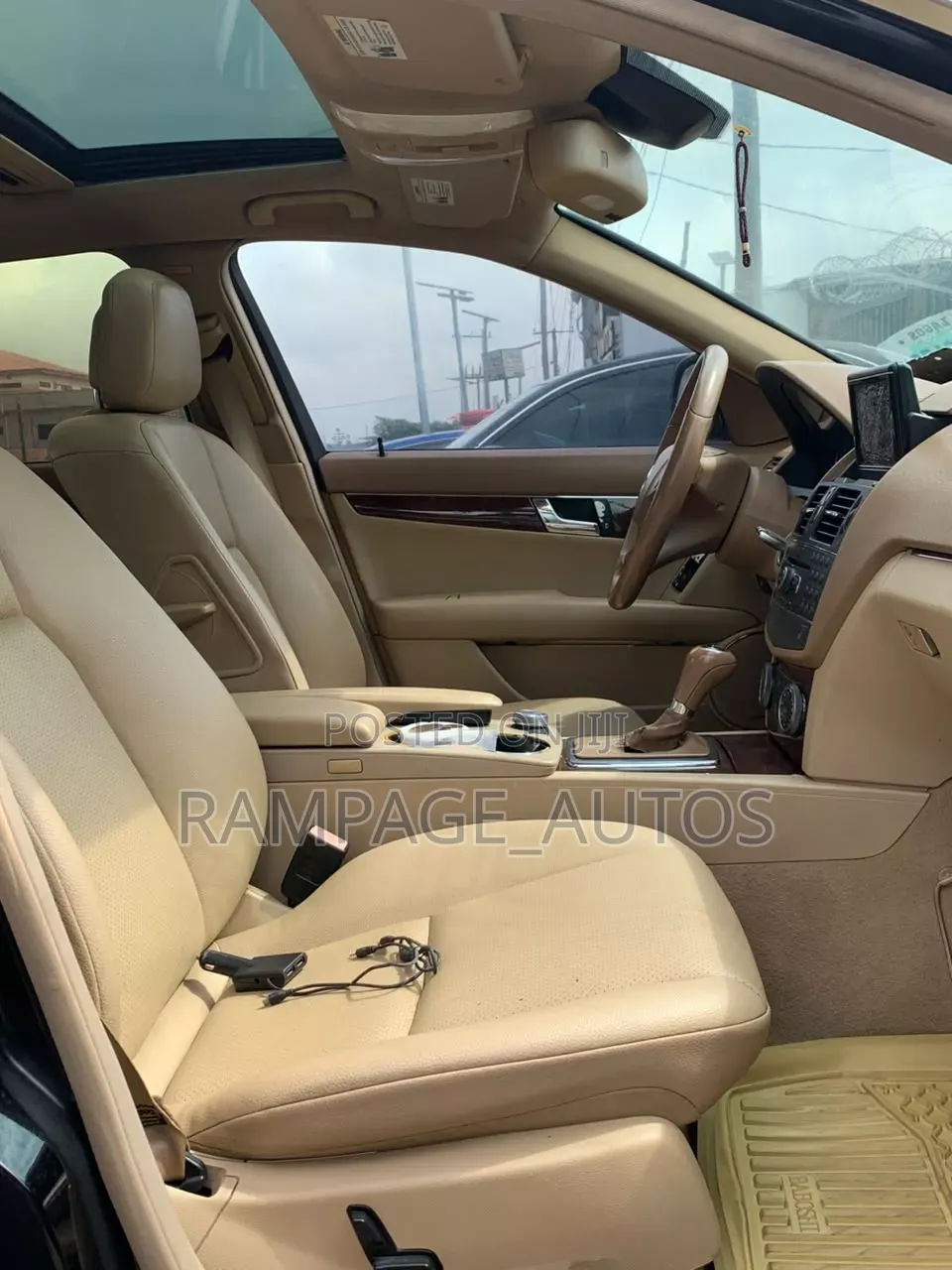Mercedes-Benz C300 2008 Black