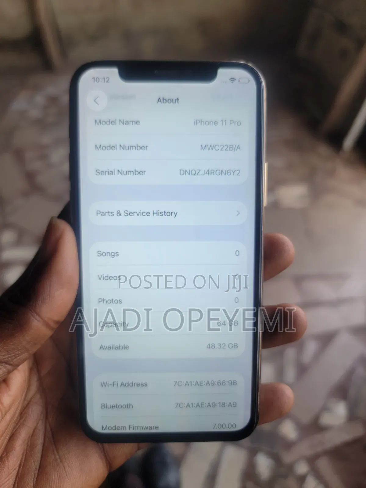 Apple iPhone 11 Pro 64 GB Gold