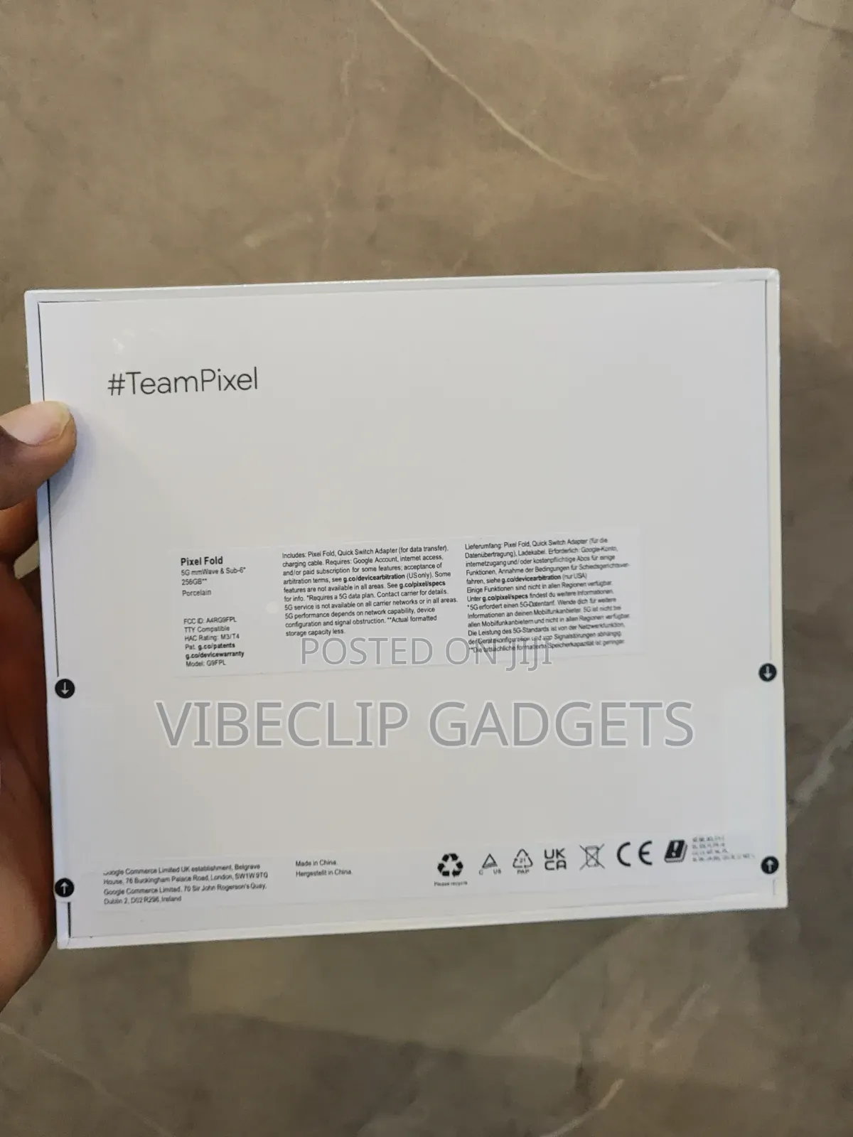 New Google Pixel Fold 256 GB White