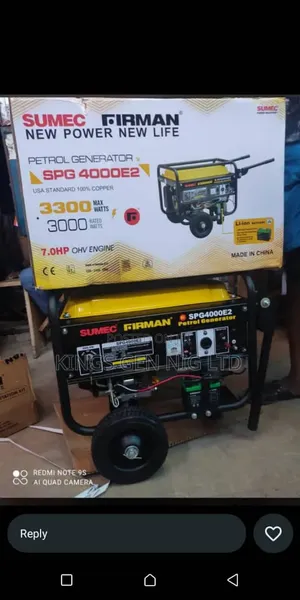 Sumec Firman SPG4000E2 Petrol Generator