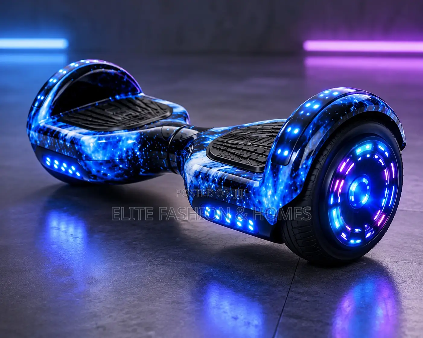 Hoverboard Self Balancing Scooter With Bluetooth Speaker LED Lights