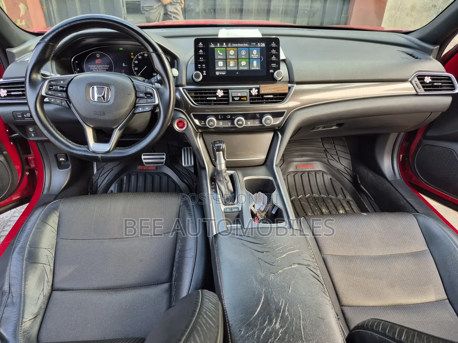 Honda Accord 2019 Red