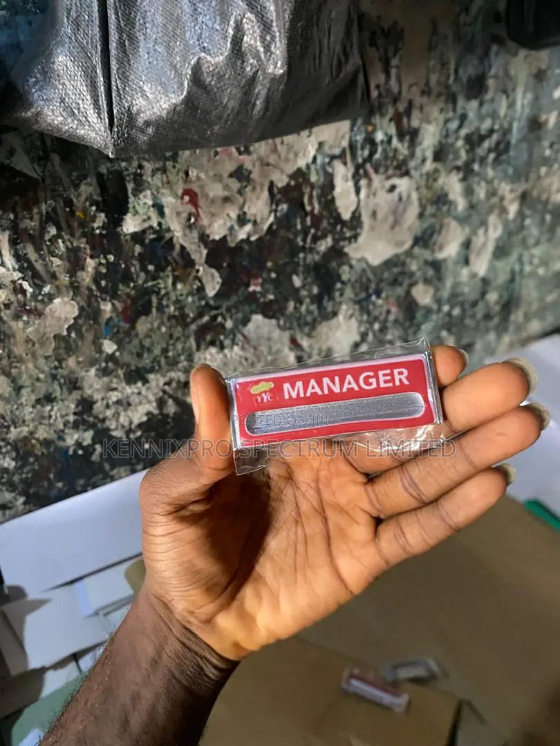 Branded Staff Name Tags