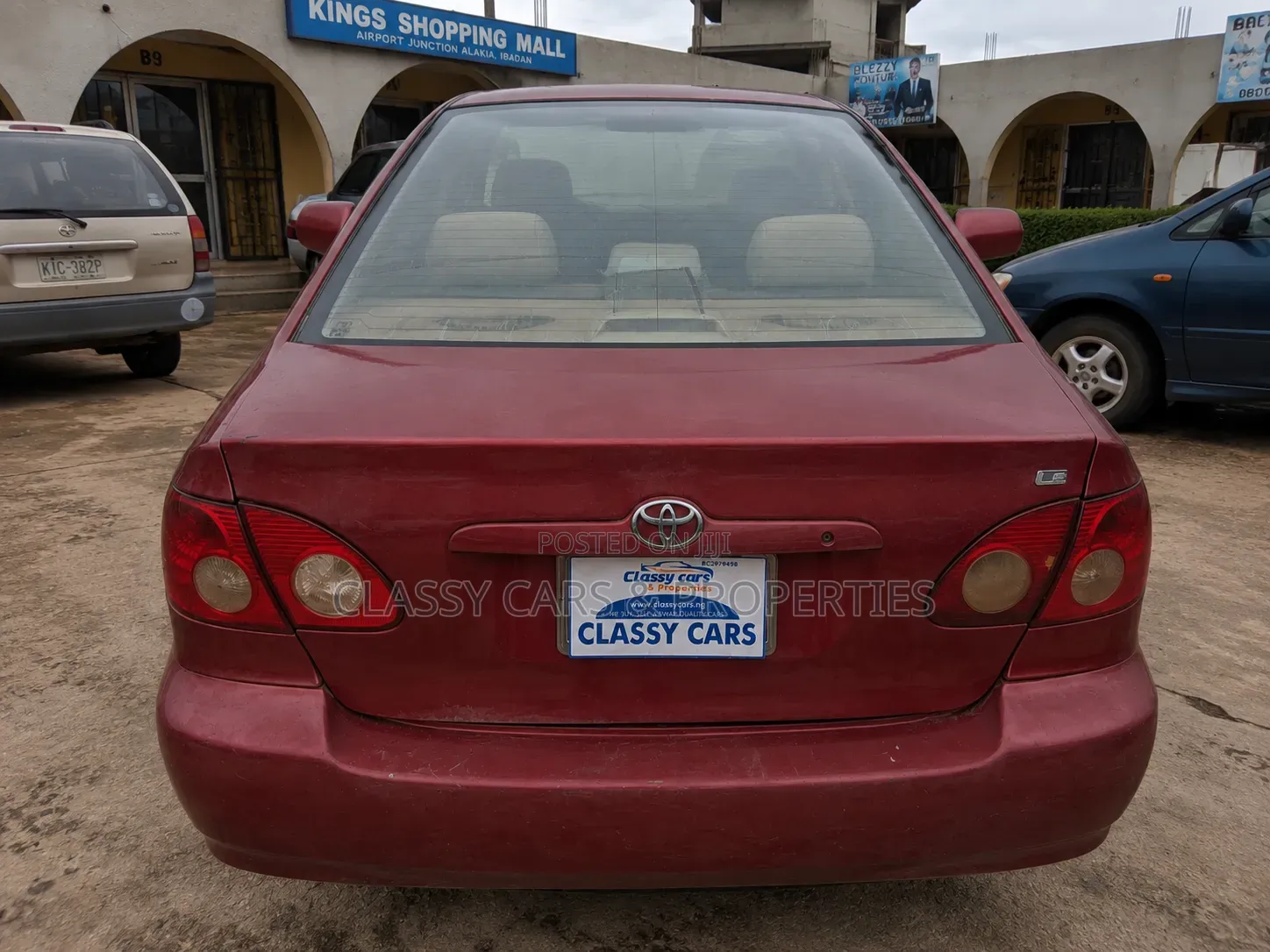 Toyota Corolla LE 2005 Red