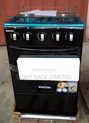 Bruhm 4 Gas Burner Standing Cooker +Oven BGC 5540I