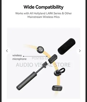 Hollyland Interview Adapter for Wireless Microphones