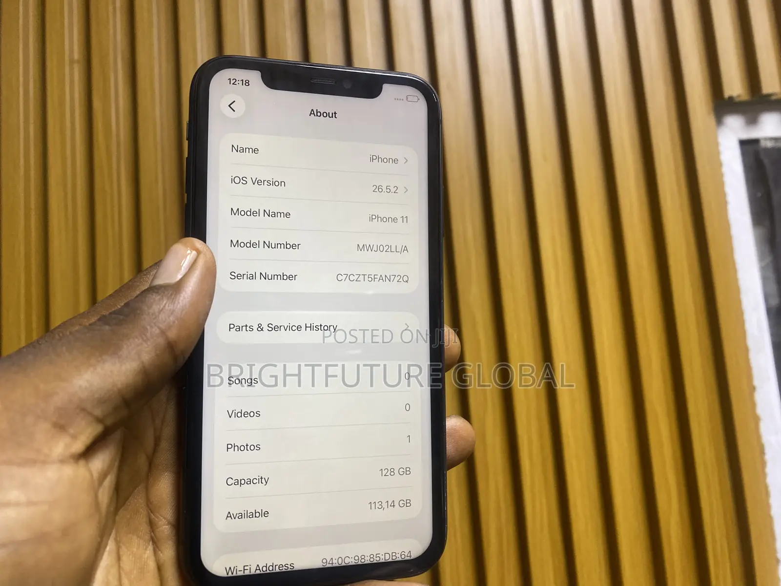 Apple iPhone 11 128 GB Black