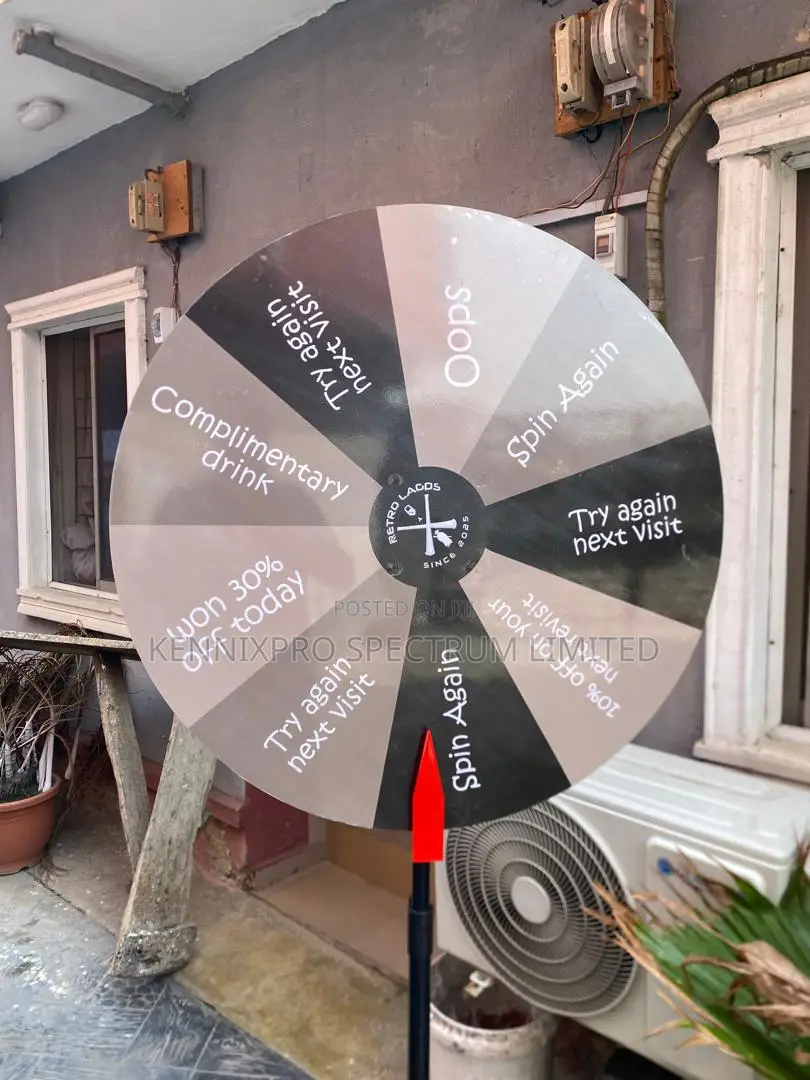 Branded Lucky Spin Win ( Down Pointer)