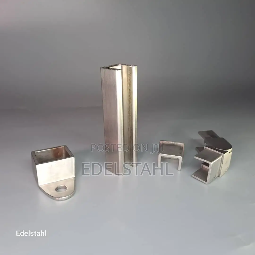 Stainless Steel 25x21x1.2mm Rectangular U-Profile Pipe