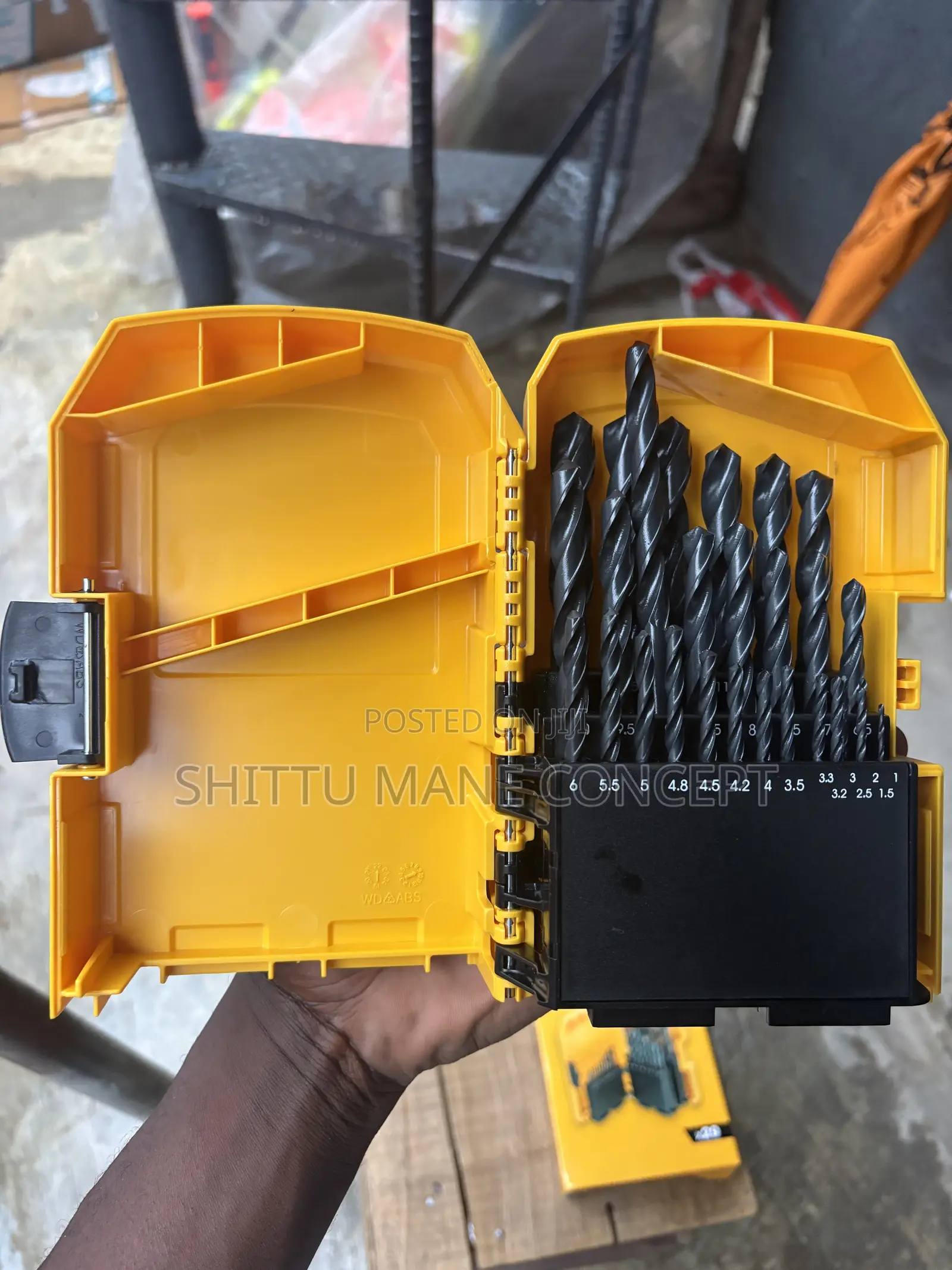HSS Drill Bits Set 1-13mm DEWALT