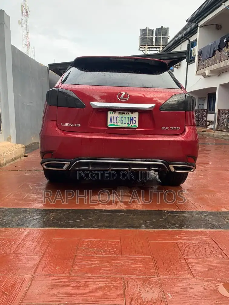 Lexus RX 2010 Red