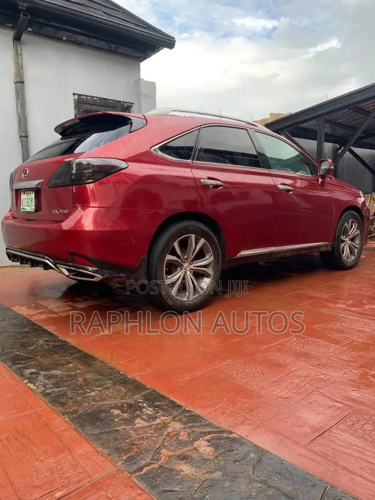 Lexus RX 2010 Red
