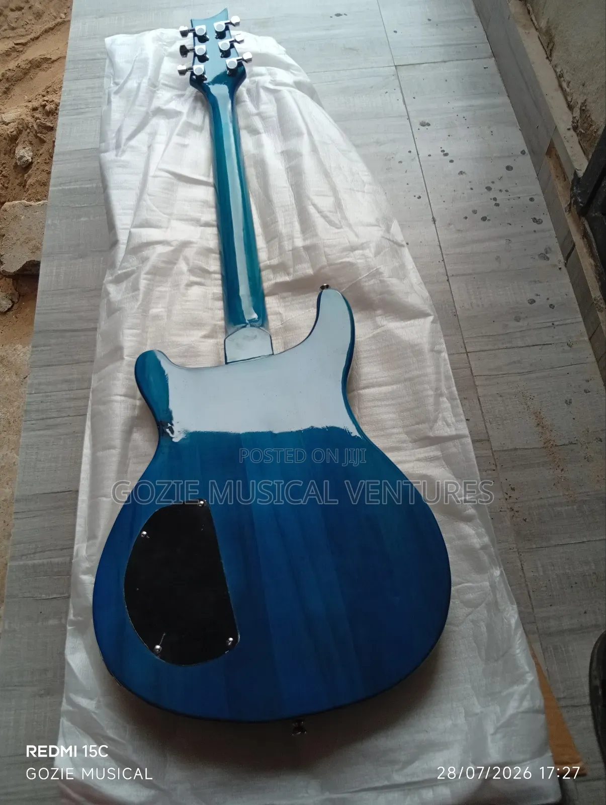 Fender PRS Electric Lead Guitar Blue Colour