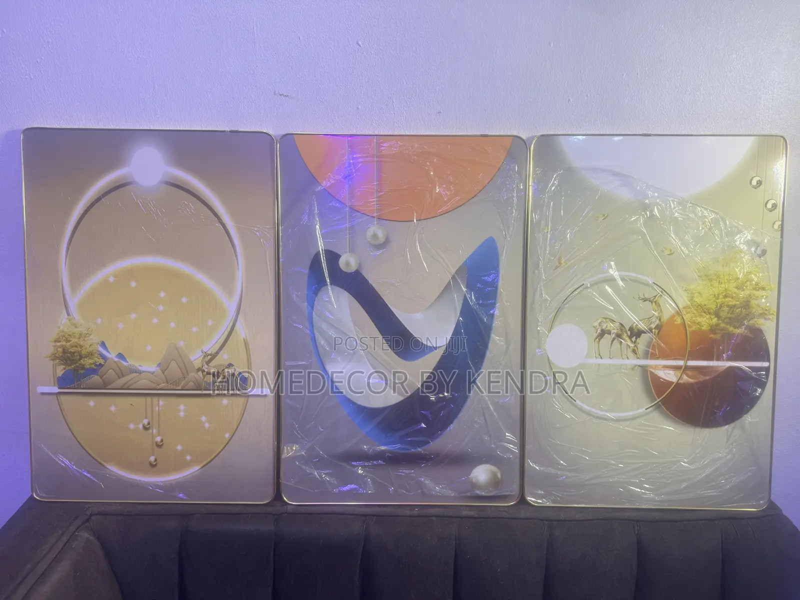 Three Panel Luxury Wall Frame