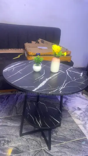 Modern Luxury Double Layer Center Table