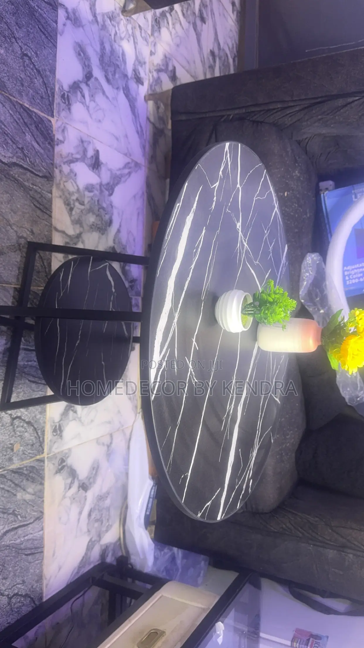 Modern Luxury Double Layer Center Table