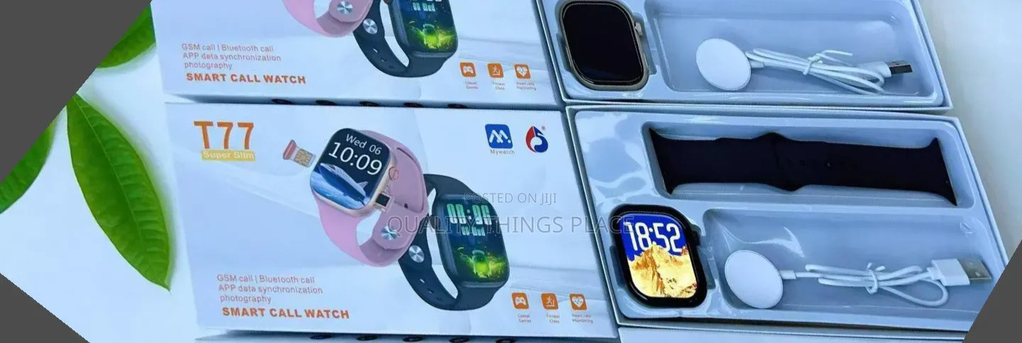 T77 Sim Card Smart Watch With Camera