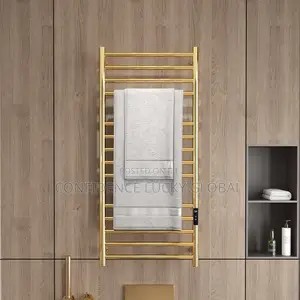 Towel Warmer and Drying Rack With Digital Display