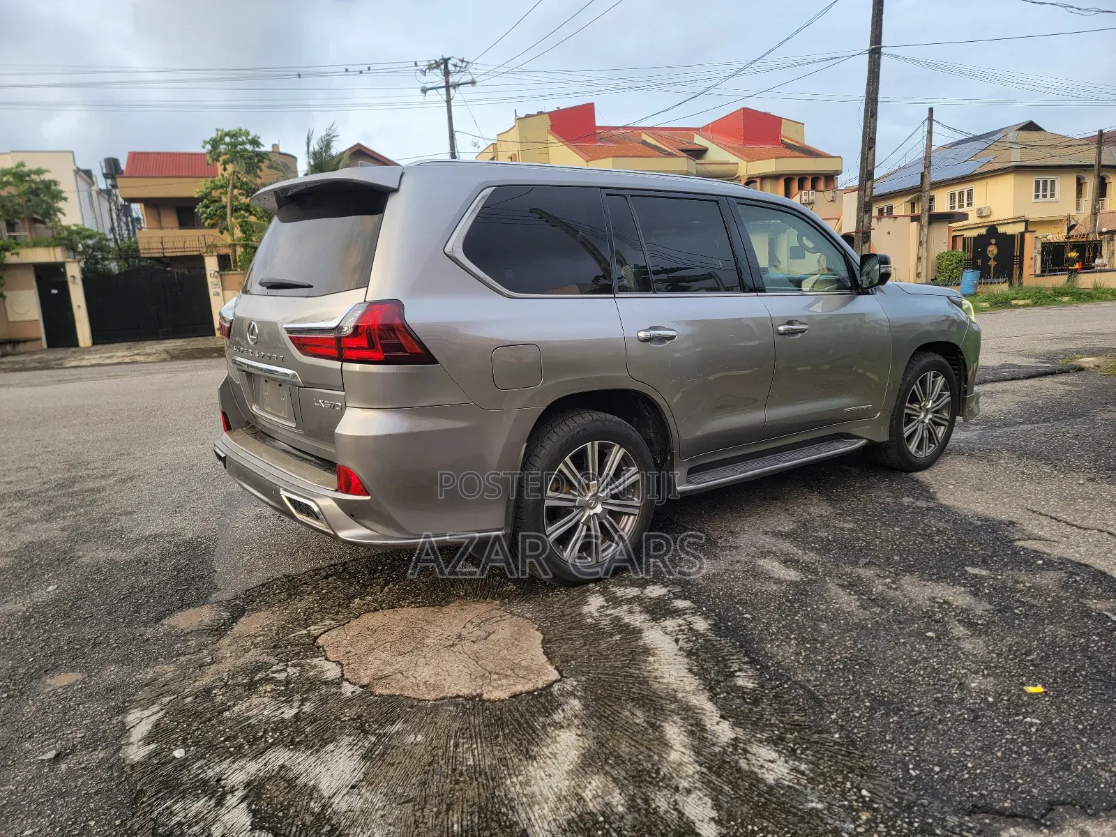 Lexus LX 570 AWD 2017 Silver