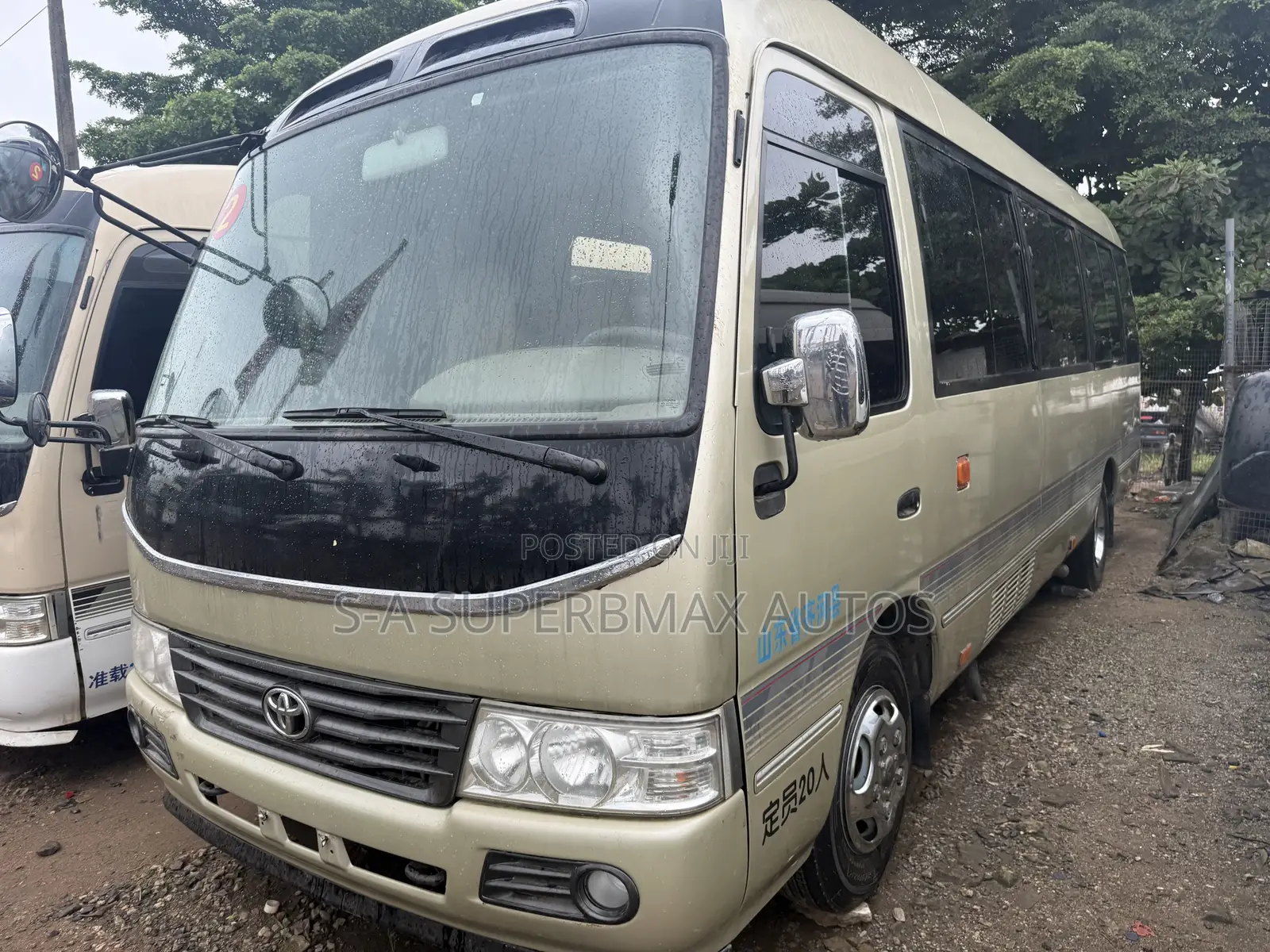 Toyota Coaster 2018 Gold