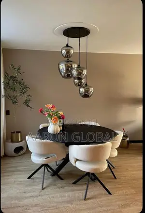 Luxury Smoke Glass Cluster Pendant Chandelier by 5