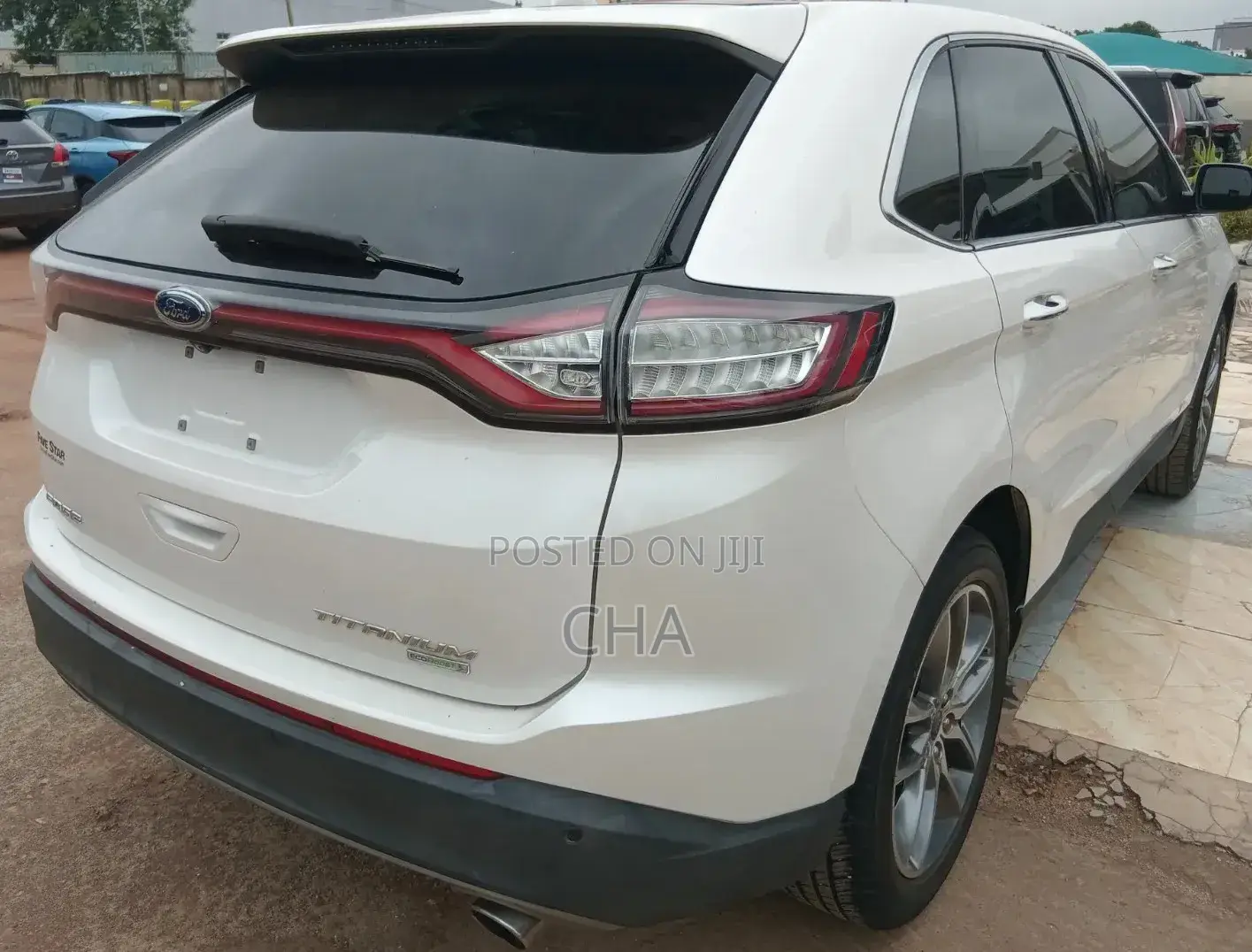 Ford Edge Titanium AWD 2018 White